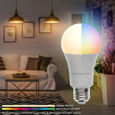 MONSTER A19 RGBW LED Smart Bulb